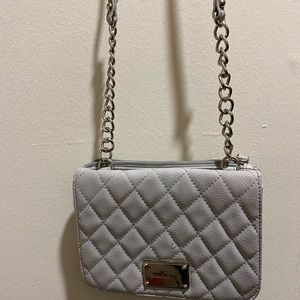 Nine West , small, crossbody,light gray